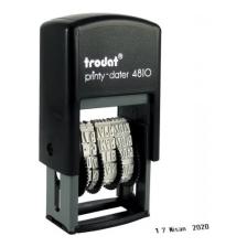 Trodat 4810 Tarih Damgası Türkçe Mavi Keçe
