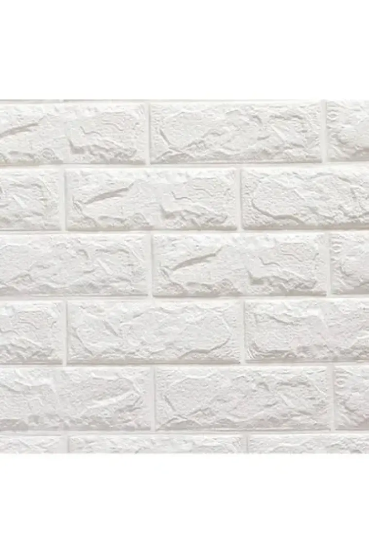 Bellagente Kendinden Yapışkanlı  Duvar Paneli Freewall Frw-01 Beyaz 70X77X0,65CM