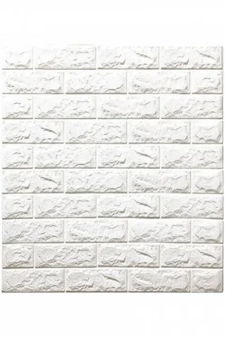 Bellagente Kendinden Yapışkanlı  Duvar Paneli Freewall Frw-01 Beyaz 70X77X0,65CM