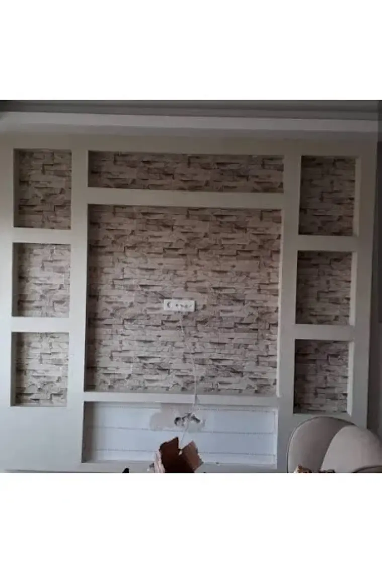 Bien Duvar Kağıtları 9300 Taş Desen Duvar Kağıdı
