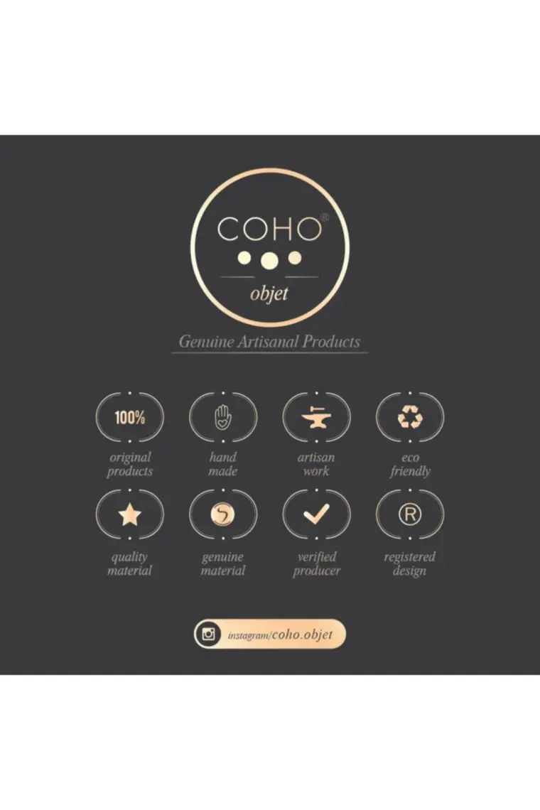 Coho Artisan Meditation Bakır Kumlu Tütsülük