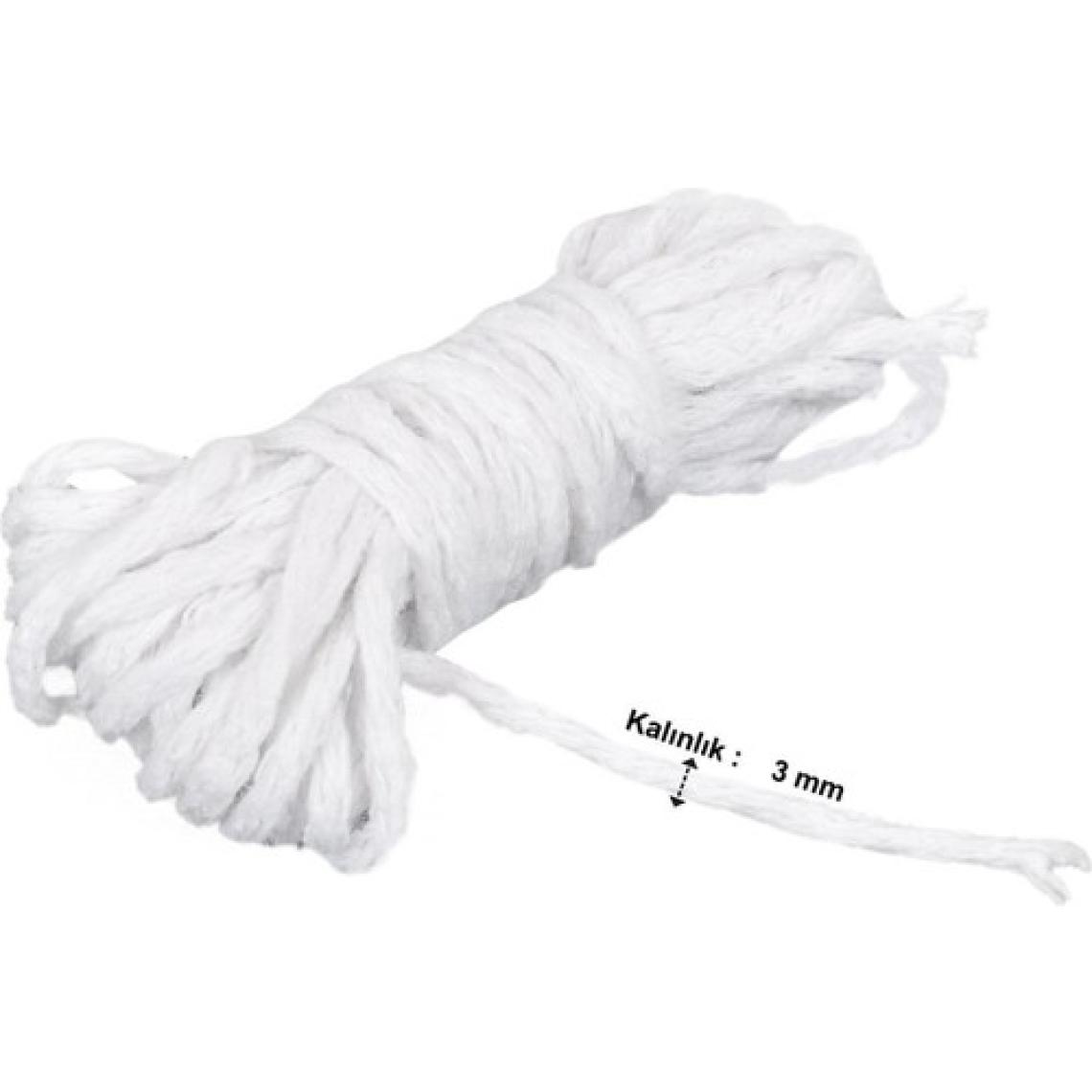X-Perk Ip Mum Fitili 5 Metre Çap 3 mm