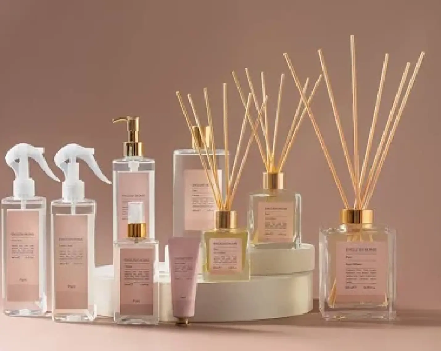 English Home Pure Çubuklu Oda Kokusu 100 ml Açık Pembe