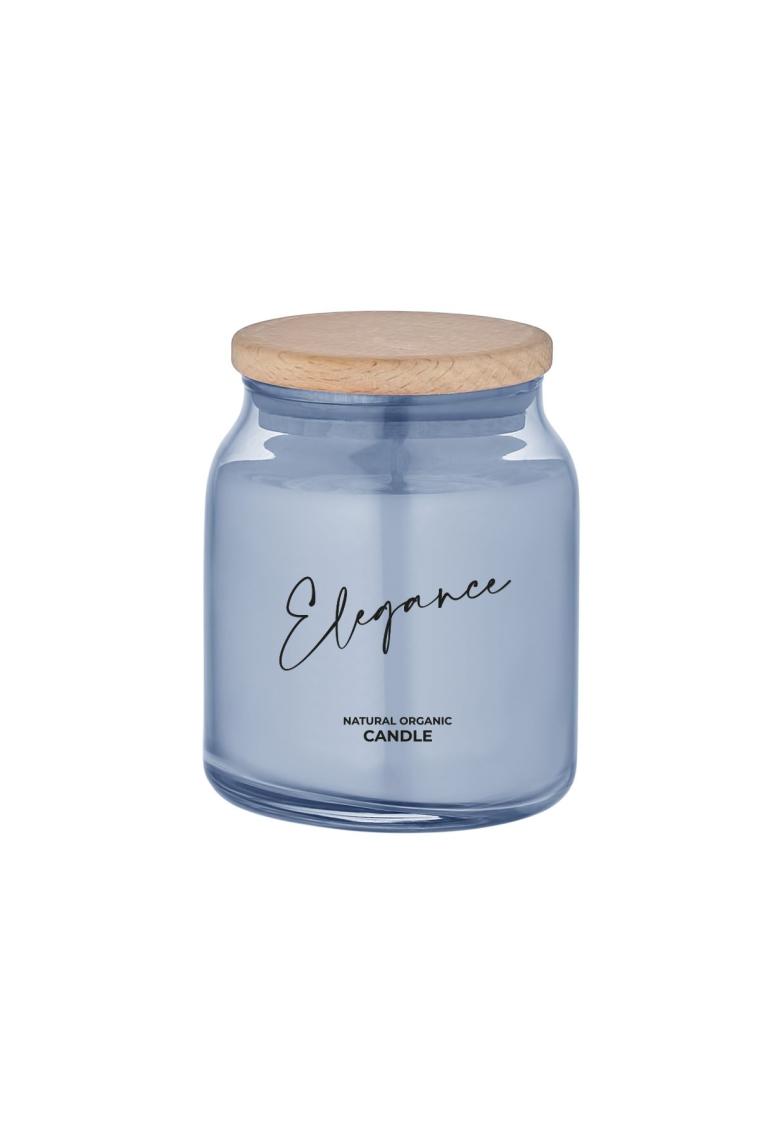Dream Ahşap Kapaklı Cam Tasarım Kokulu Candle Mum