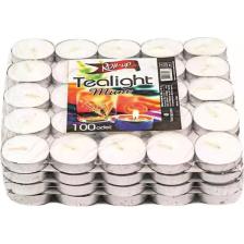 Çelikpençe Tealight Beyaz Mum 100 Adet