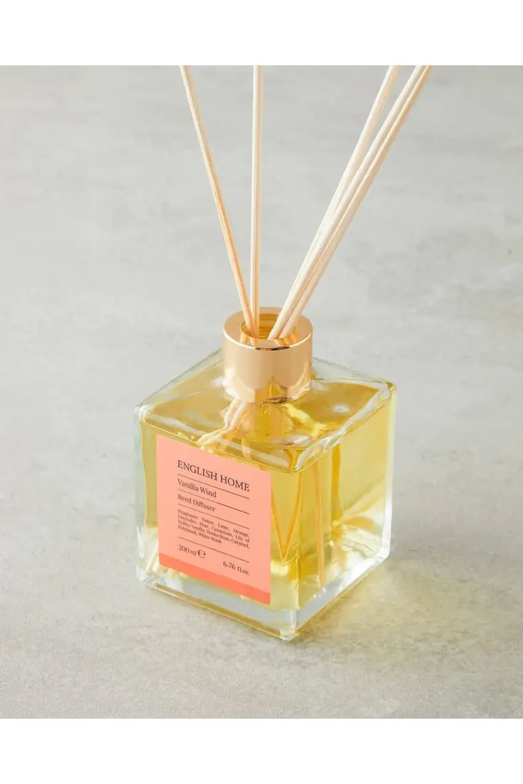 English Home Vanilla Wind Çubuklu Oda Kokusu 200 ml Krem