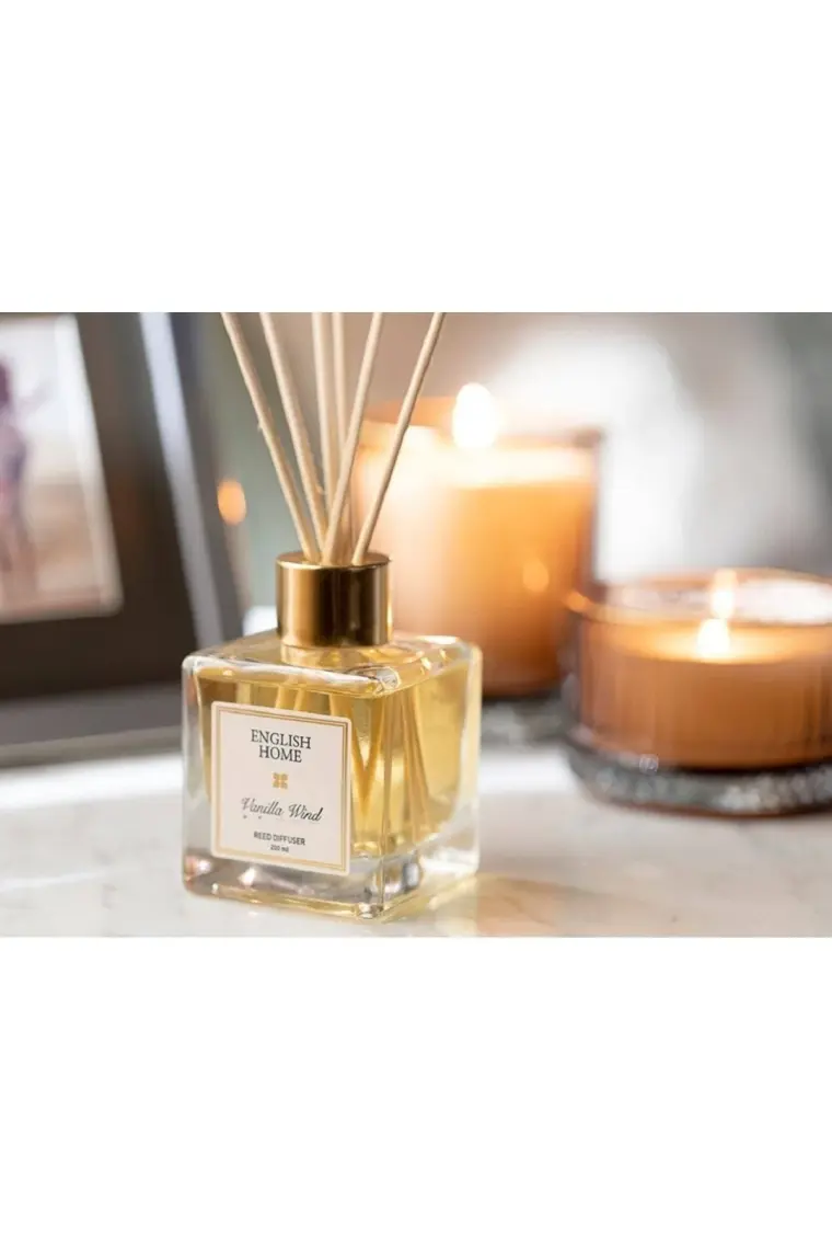 English Home Vanilla Wind Çubuklu Oda Kokusu 200 ml Krem