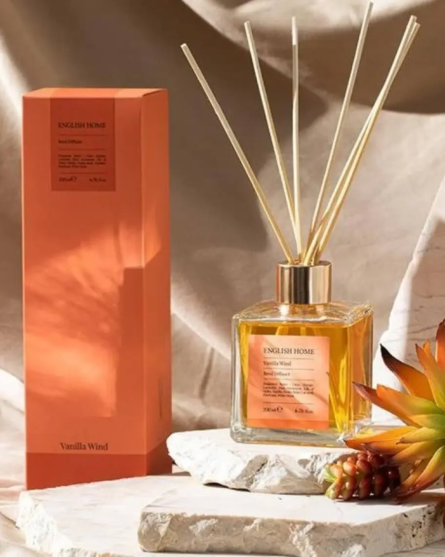 English Home Vanilla Wind Çubuklu Oda Kokusu 200 ml Krem