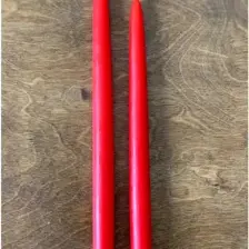 Gizemli Home Kırmızı Şamdan Mumu 2 Adet