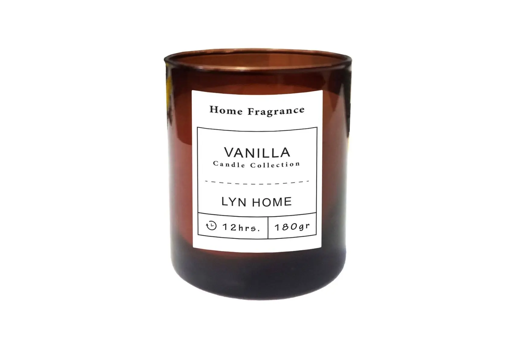 Lyn Home & Decor Amber Bardak Mum Beyaz Etiketli