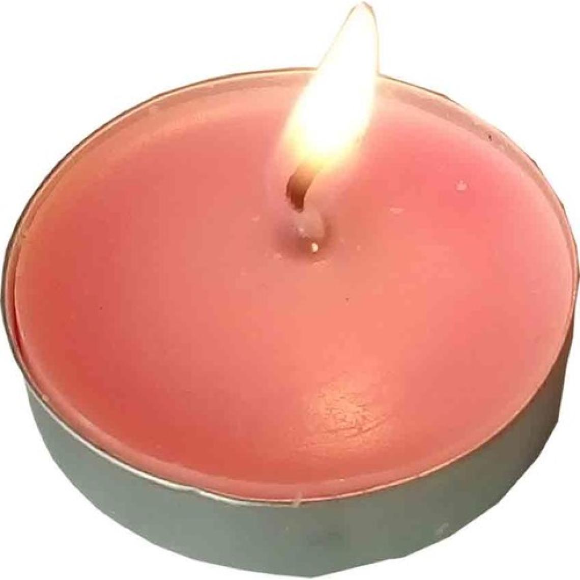 Ksmart Tea Lights Pembe Mum 5 Adet