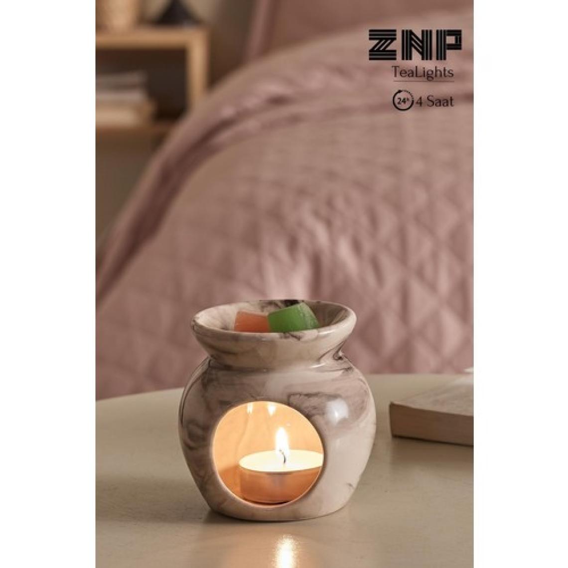 MaisonArt 10 Adet | Lavanta Kokulu Tealight Mum | 4 Saat Yanar | Dekoratif Mumluk Mumu