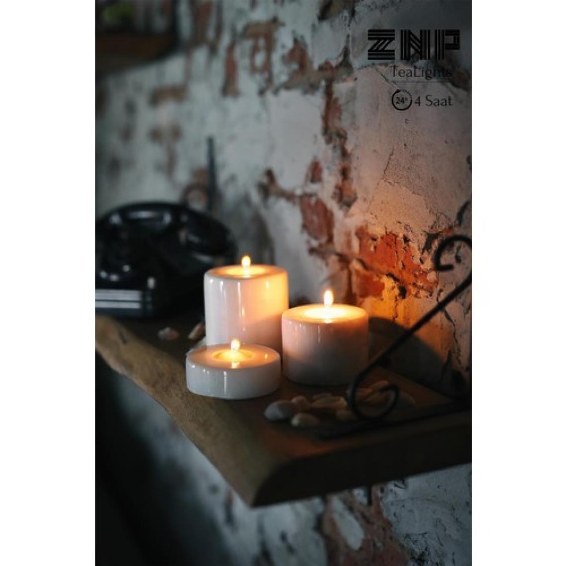 MaisonArt 10 Adet | Lavanta Kokulu Tealight Mum | 4 Saat Yanar | Dekoratif Mumluk Mumu