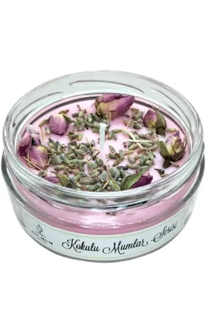 Nil Mum Pembe Düşler Vanilya & Lavanta Kokulu Mum 330 Gr.