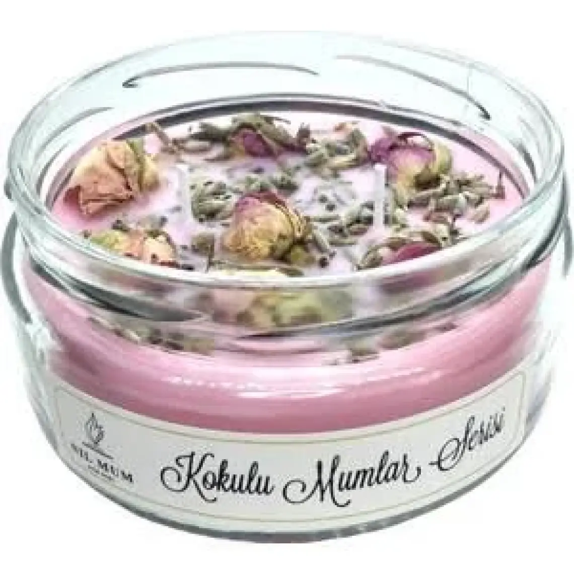 Nil Mum Pembe Düşler Vanilya & Lavanta Kokulu Mum 330 Gr.