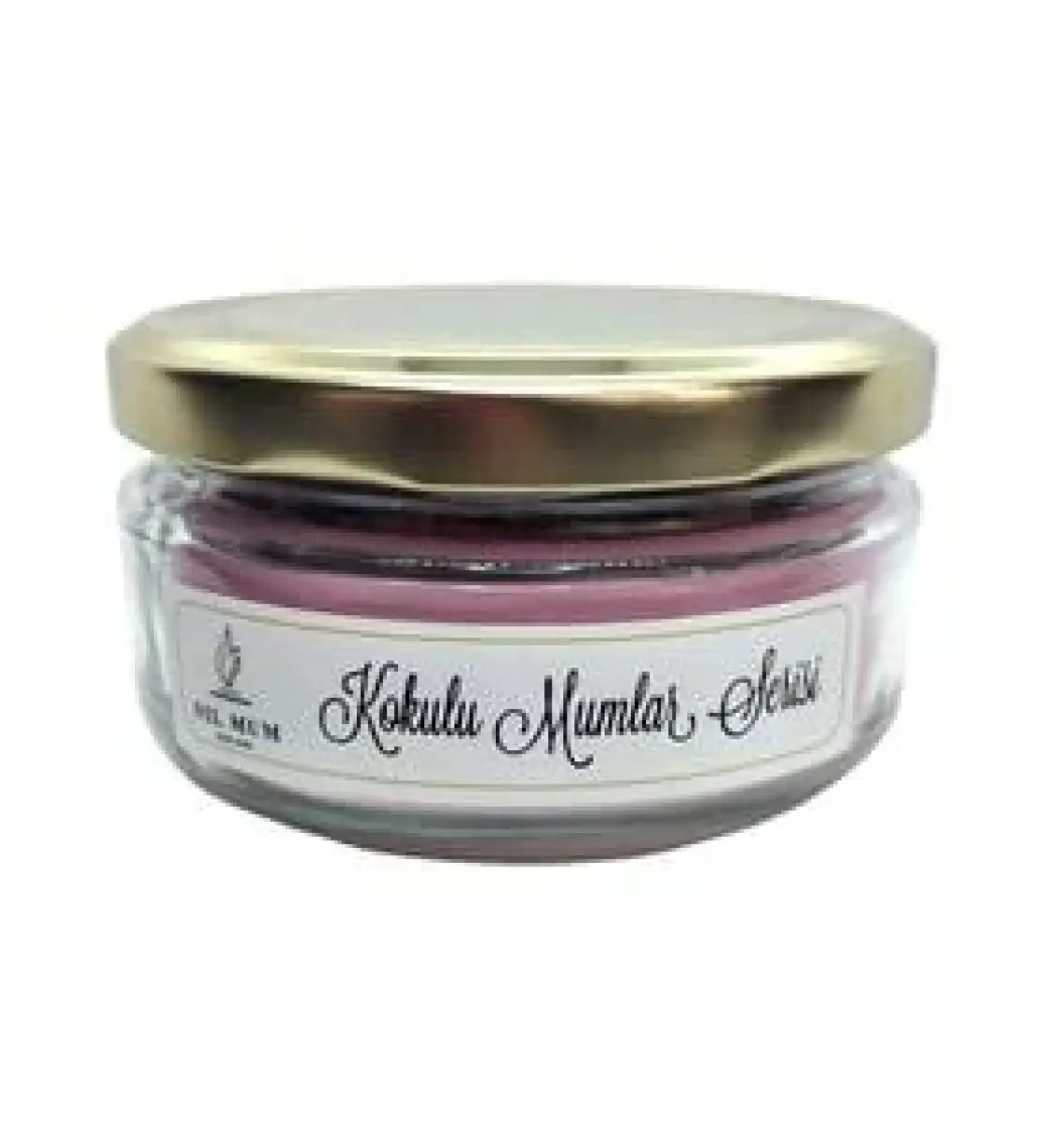 Nil Mum Pembe Düşler Vanilya & Lavanta Kokulu Mum 330 Gr.