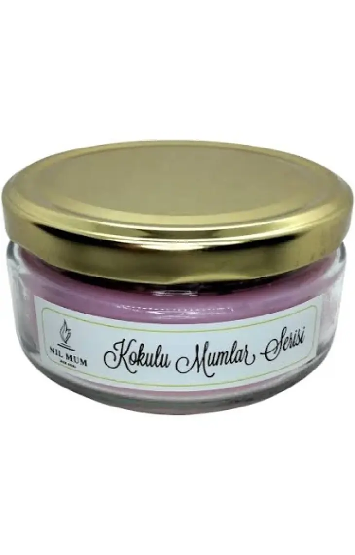 Nil Mum Pembe Düşler Vanilya & Lavanta Kokulu Mum 330 Gr.