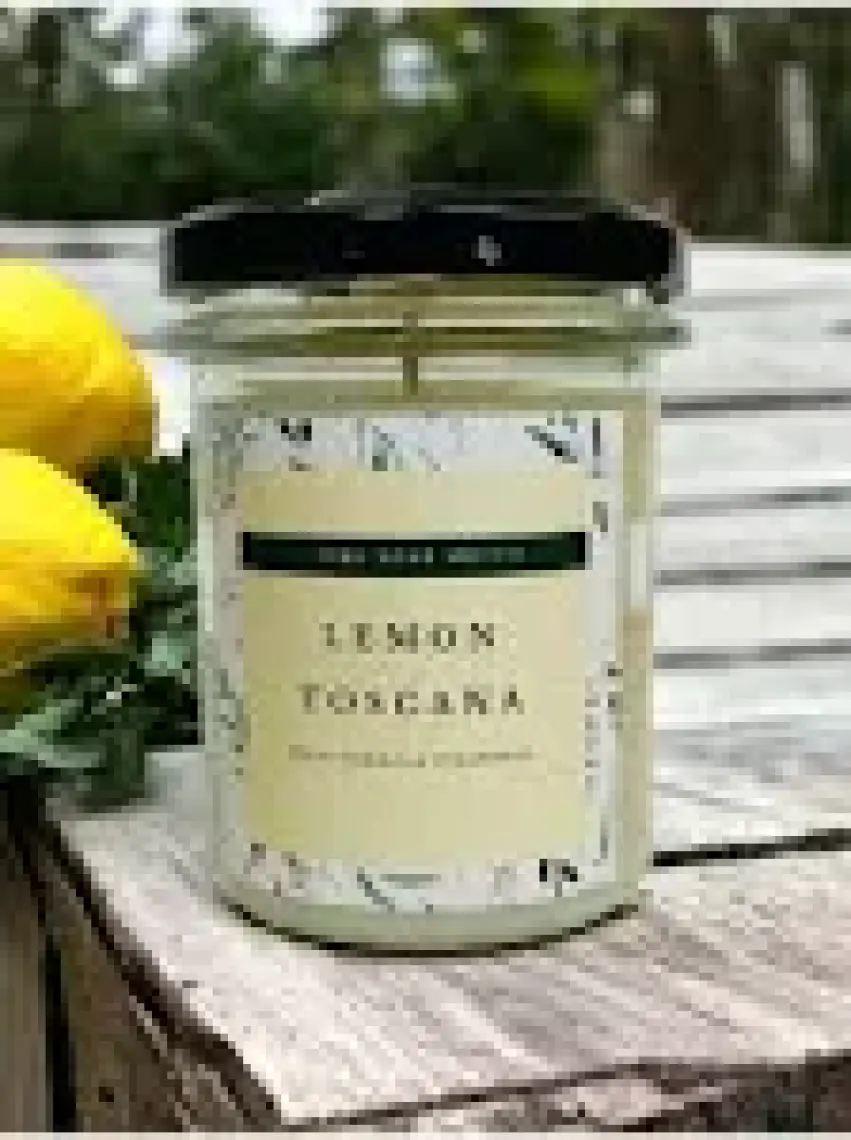 Royal Mum Lemon Toscana Kokulu - Naturel Kavanoz Mum