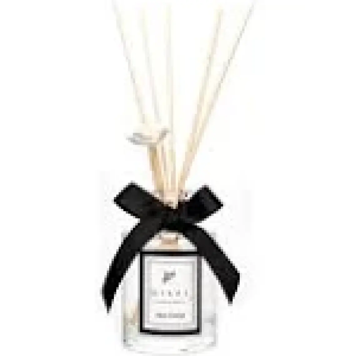 Missi 110 ml Silindir Şişe Black Vanilya Bambu Çubuklu  Oda Kokusu