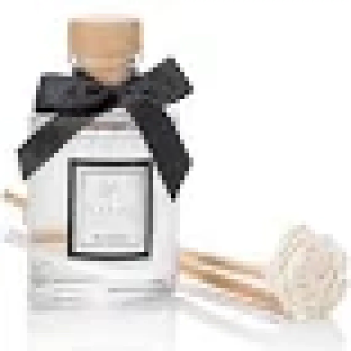 Missi 110 ml Silindir Şişe Black Vanilya Bambu Çubuklu  Oda Kokusu