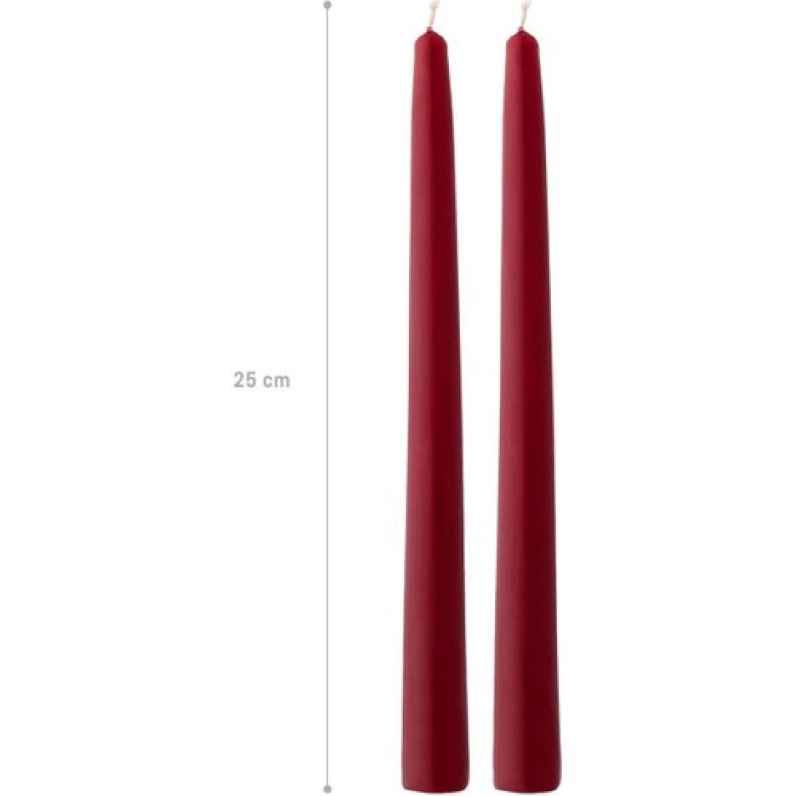 Madame Coco Répertoire Le Cadeau Şamdan Mum - Kırmızı - 25 Cm