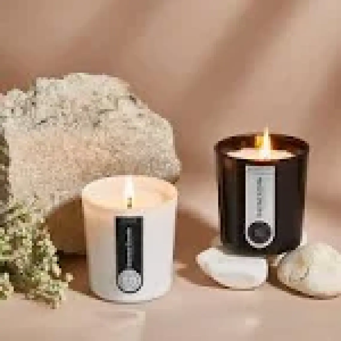 Selka Home Bliss 2'li Cam Tasarım Mum