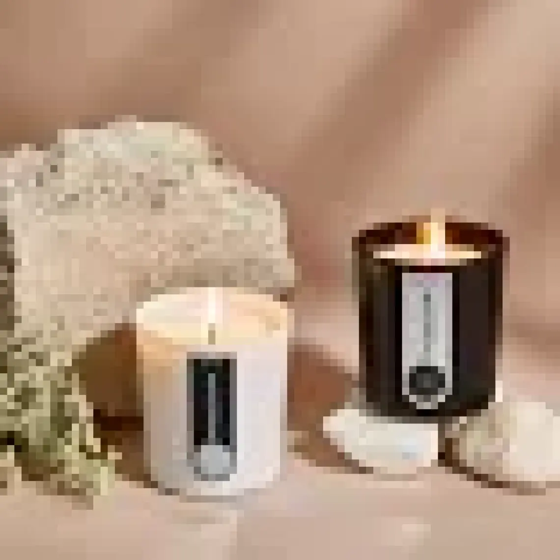 Selka Home Bliss 2'li Cam Tasarım Mum