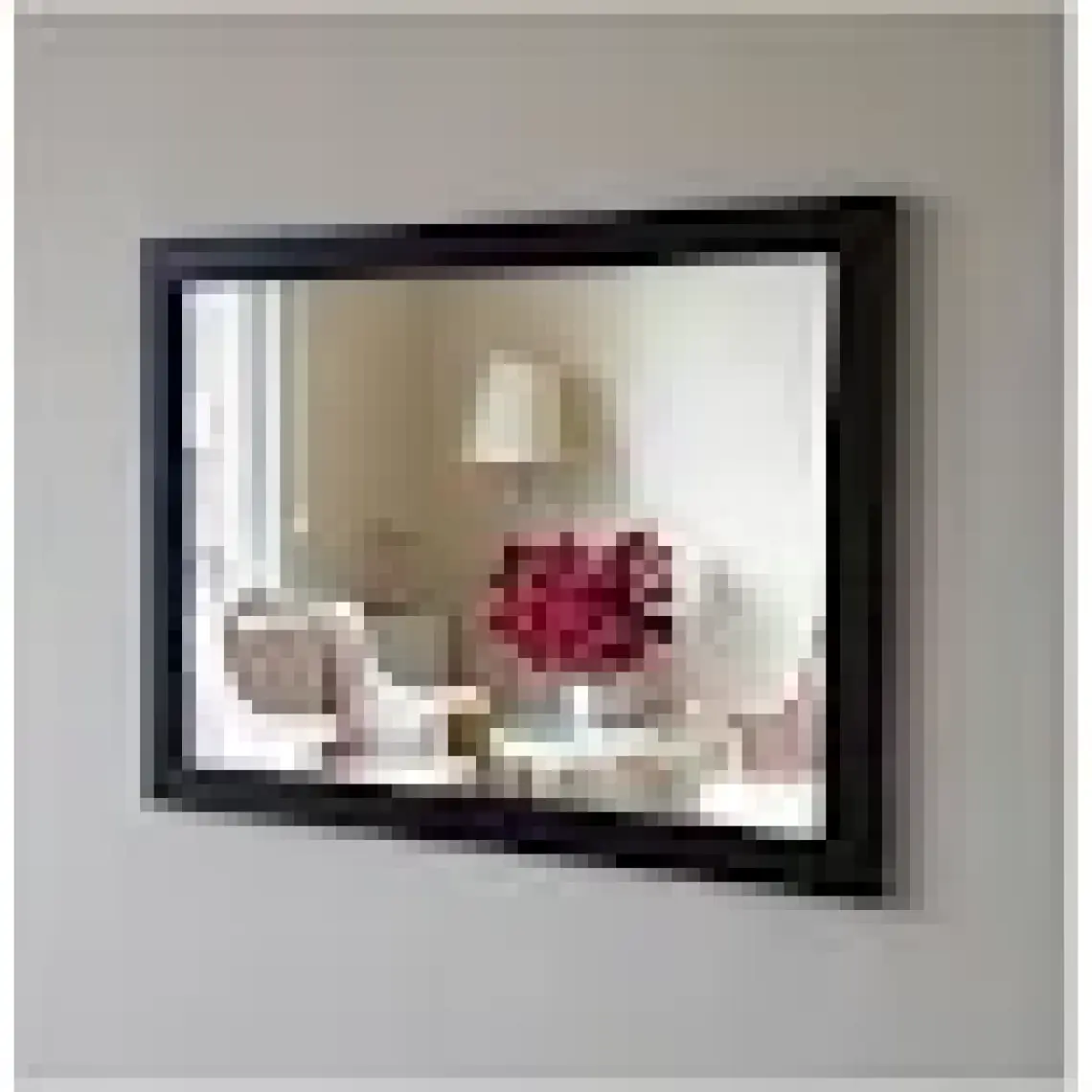 Neostill  Dekoratif Duvar Salon Ofis Boy Ayna 50 x 70 cm