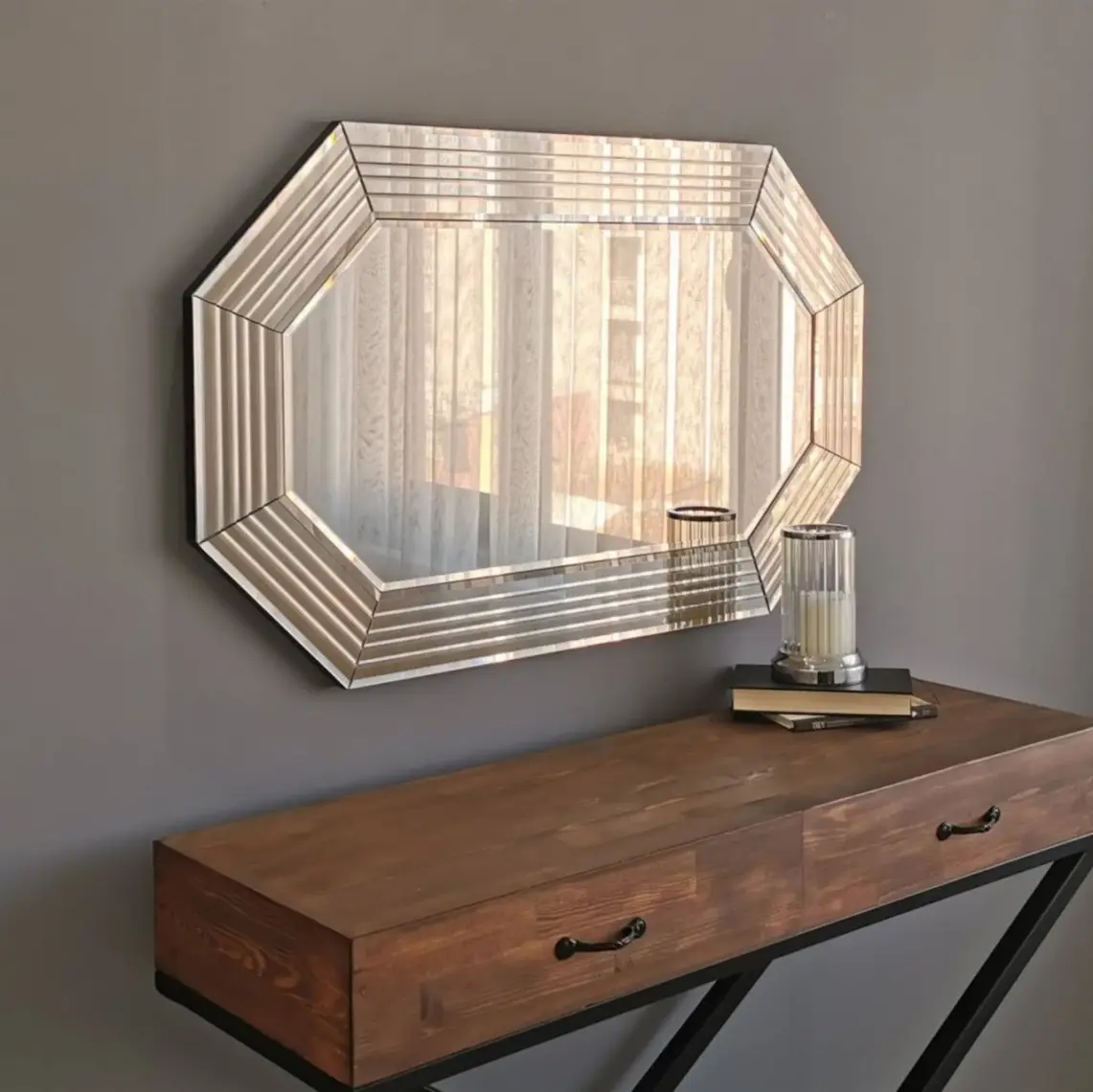 Neostill - Bronz Ayna 100X60 cm A313Y