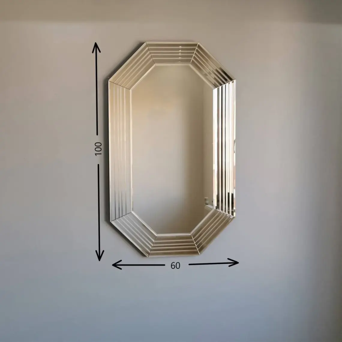 Neostill - Bronz Ayna 100X60 cm A313Y