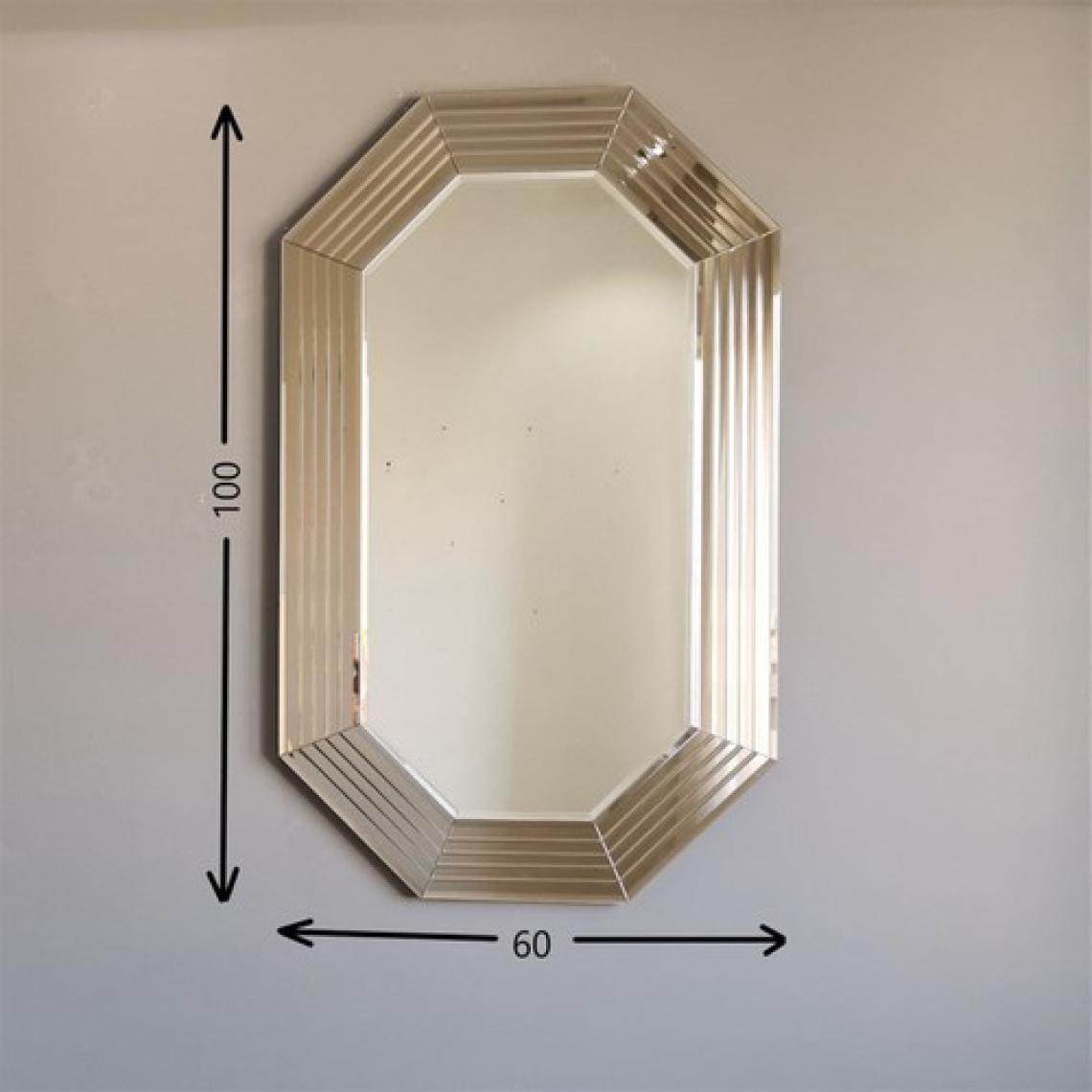 Neostill - Bronz Kenar Ayna 100X60 cm A312Y