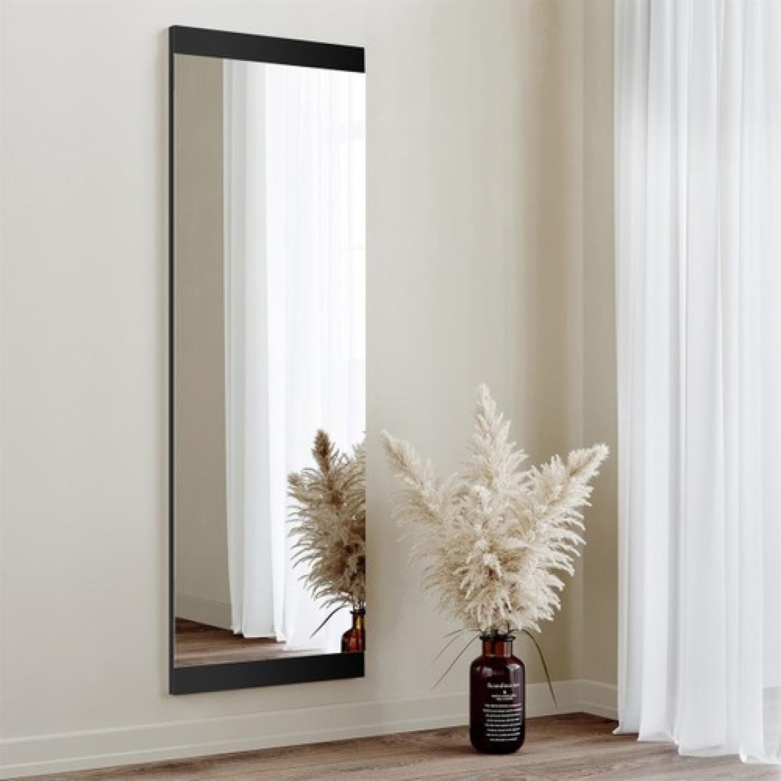 Neostill - Boy Aynası Dekoratif Basic Siyah 40X120