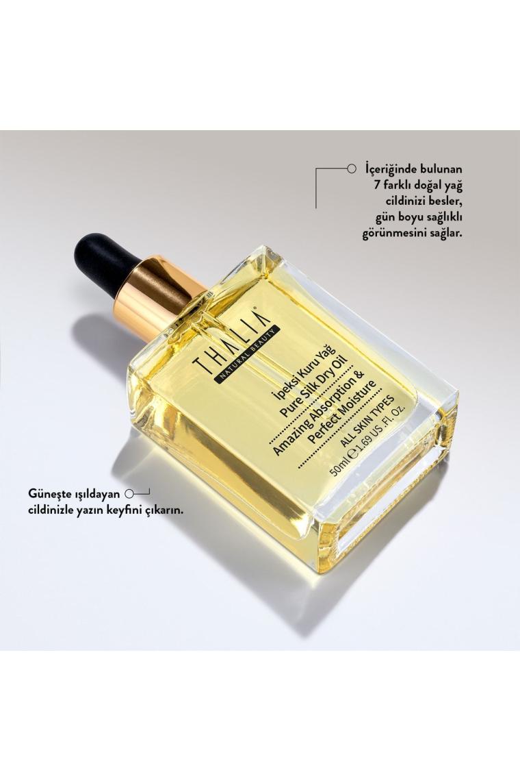 Besleyici İpeksi Nemlendiricili Kuru Yağ 50 ml