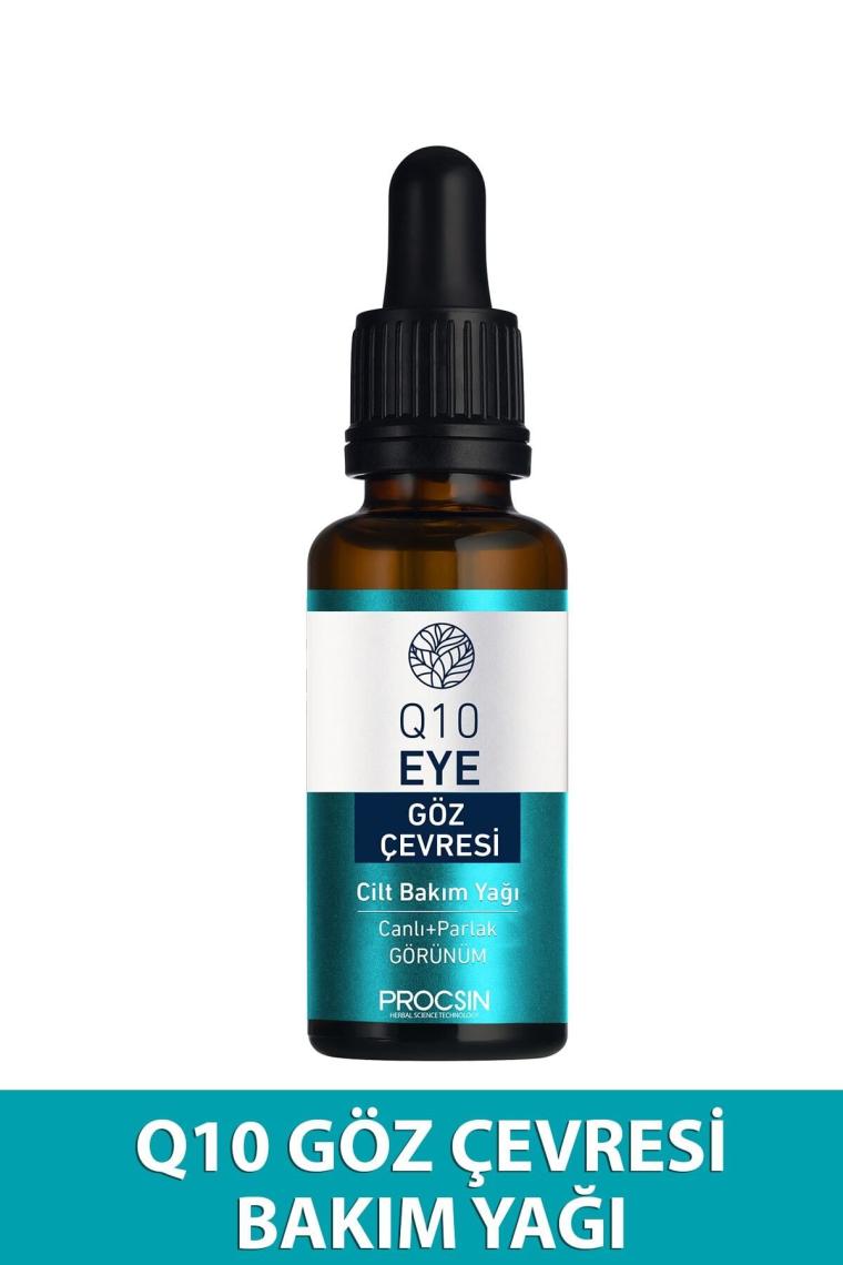 Q10 Göz Çevresi Aydınlatıcı Ve Kırışıklık Karşıtı Bakım Yağı 20 ml