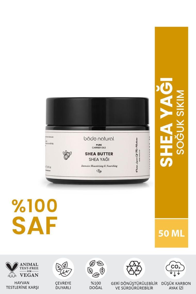 Shea Yağı Soğuk Sıkım %100 Saf 50 ml