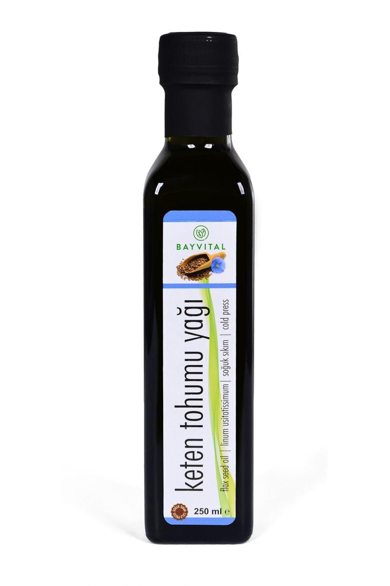 250 Ml Soğuk Sıkım Keten Tohumu Yağı