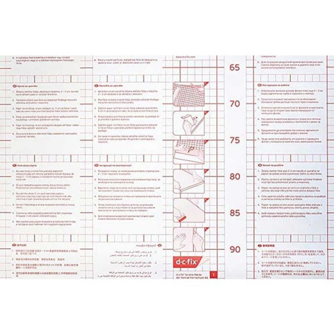D-C-Fix 446-2202 Mat Krem Kendinden Yapışkanlı Folyo (45CM x 2mt)