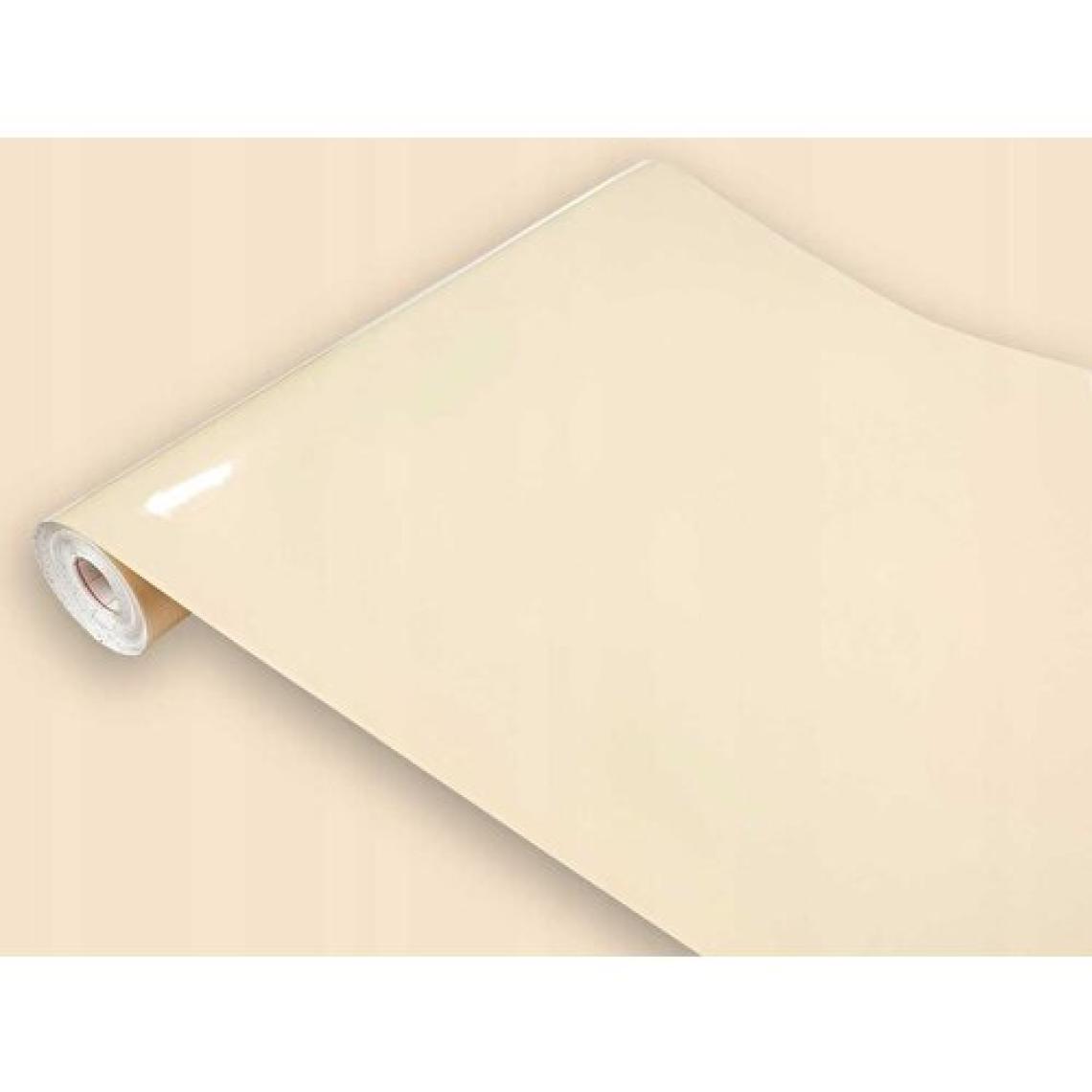 D-C-Fix 446-2214 Parlak Krem Kendinden Yapışkanlı Folyo (45CM x 2mt)