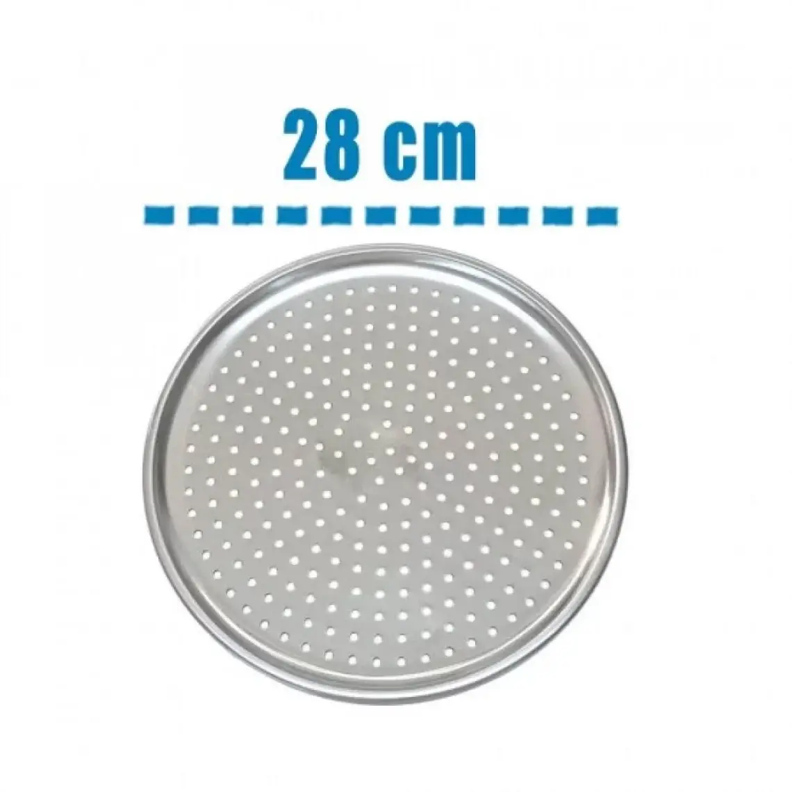Abant Paslanmaz Çelik Pizza Tepsisi 28 cm