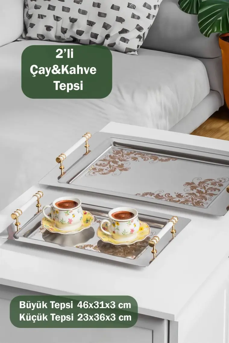 Abant Paslanmaz Çelik Pizza Tepsisi 28 cm