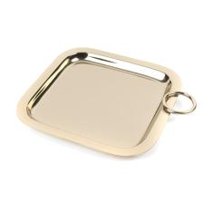 Gold Kare Tepsi 23x23x2cm