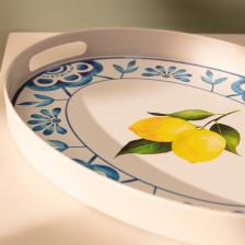Lemoncha Oval Tepsi