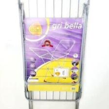 Tefalin Üretici Firmasından Paslanmaz Çelikten Bella Gri Çamaşır Kurutmalığı, Askılığı