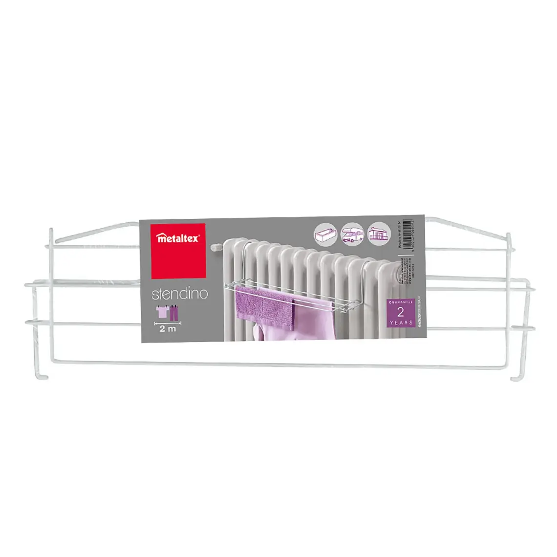 Metaltex Stendino Radyatör/Balkon Tipi Çamaşır Askısı (Display)