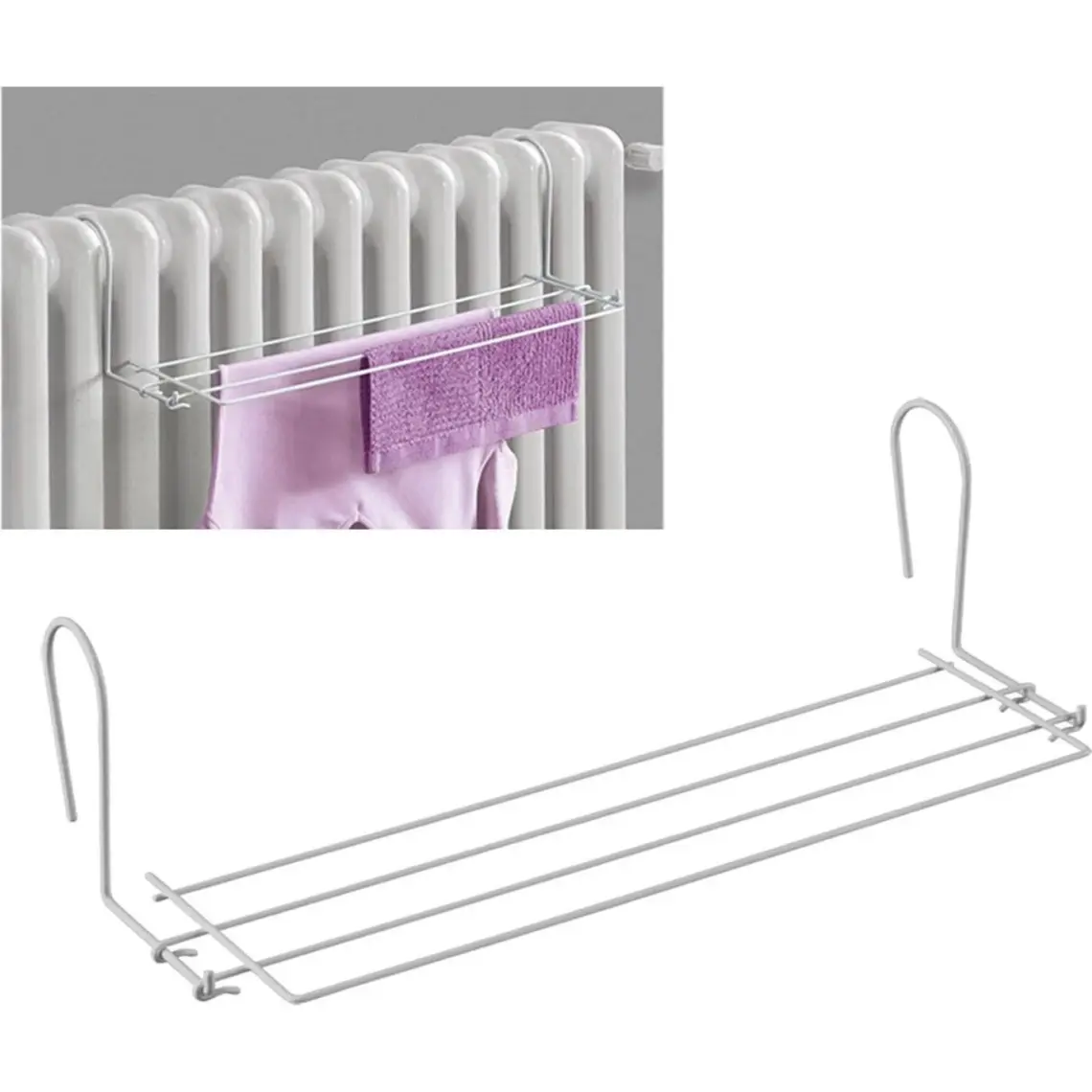 Metaltex Stendino Radyatör/Balkon Tipi Çamaşır Askısı (Display)