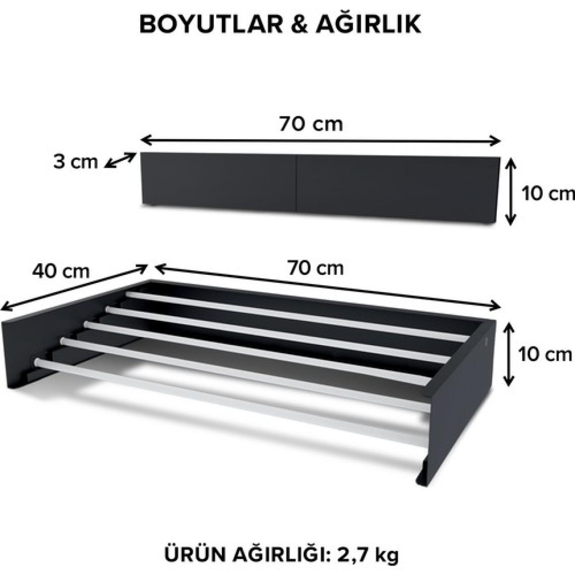 Urban Nouk Modern Çamaşır Kurutma Askısı 6 M.