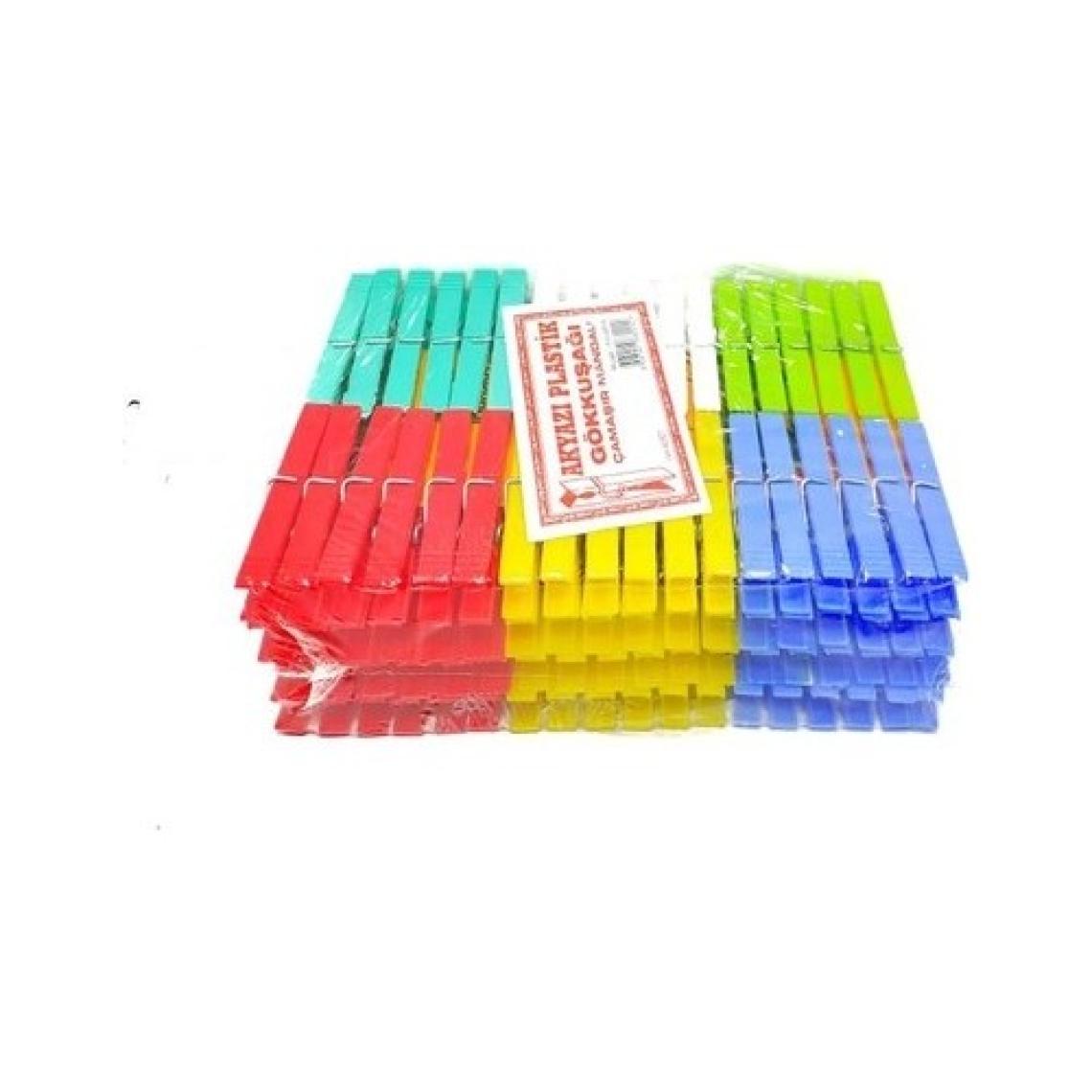 Akyazı Plastik Çamaşır Mandalı 144'lü Paket