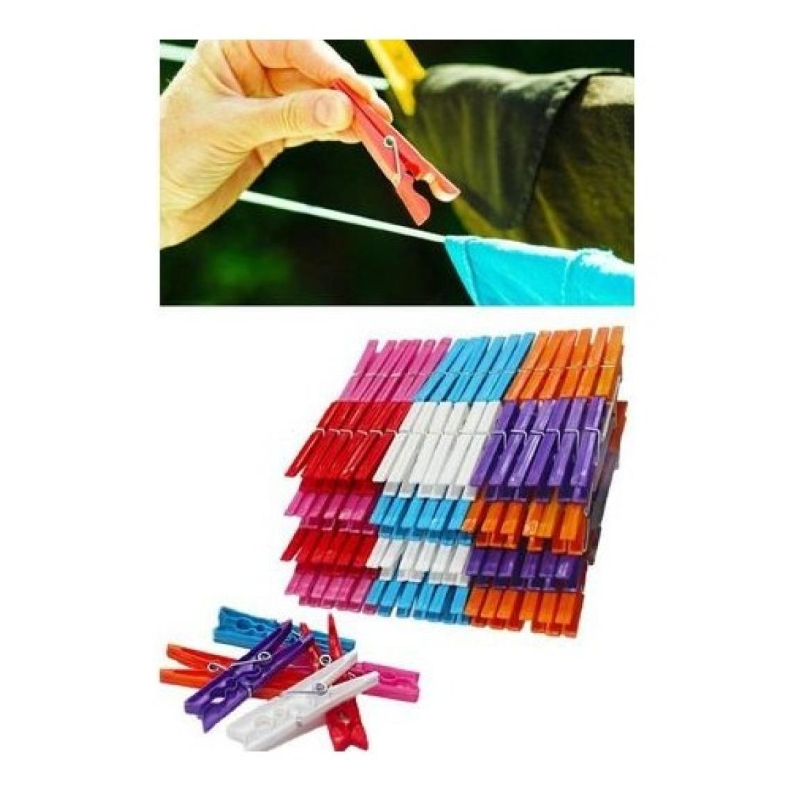 Akyazı Plastik Çamaşır Mandalı 144'lü Paket