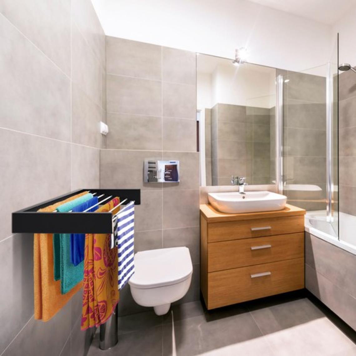 Urban Nouk Modern Çamaşır Kurutma Askısı 120 CM