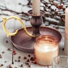 Alem Mumluk Düz Oksit Mum Hediyeli Turna2581-3